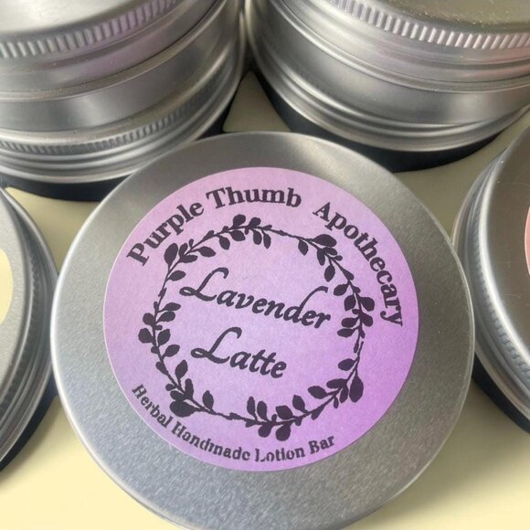 Solid Lotion Bar: Blue Moss - Picture 3 of 10